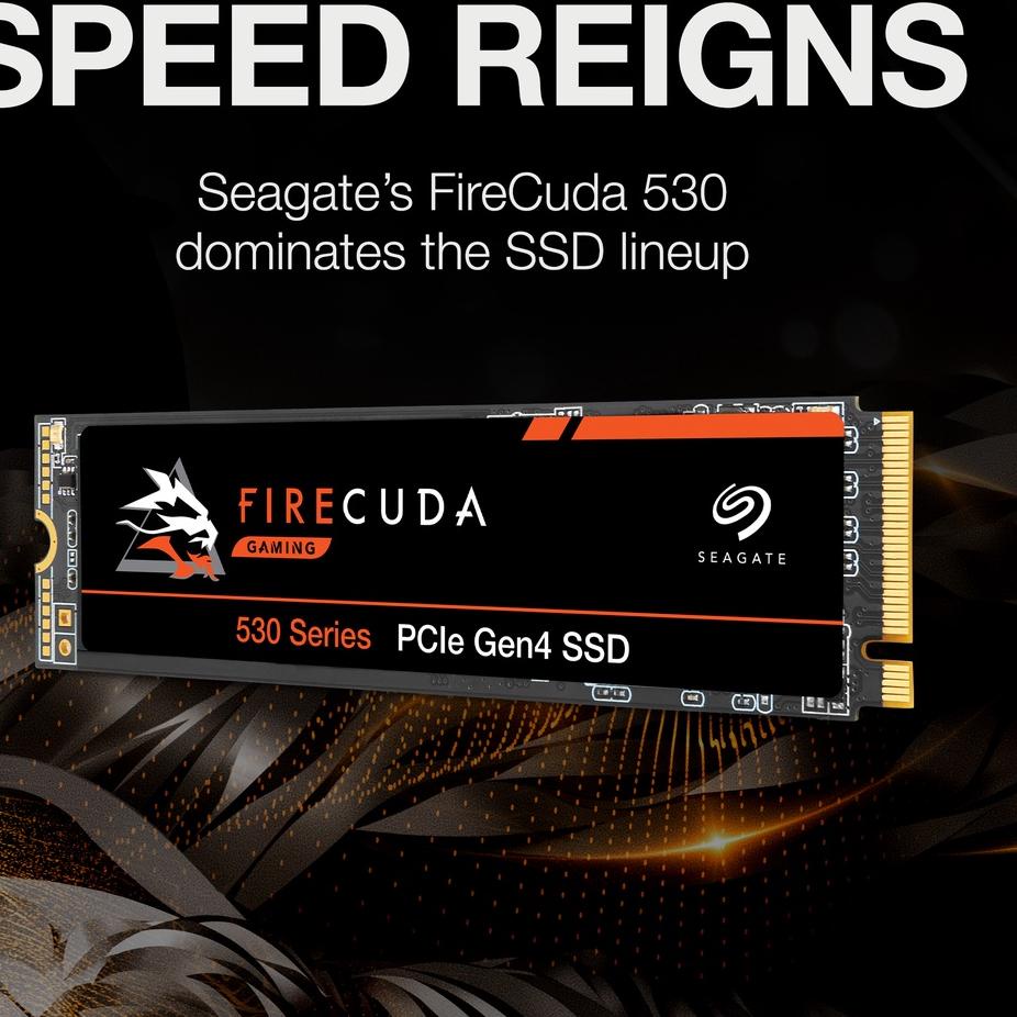 Cuma disini--Seagate FireCuda 530 SSD M.2 2280 NVMe - 1TB ( Kompatible untuk PS5 )