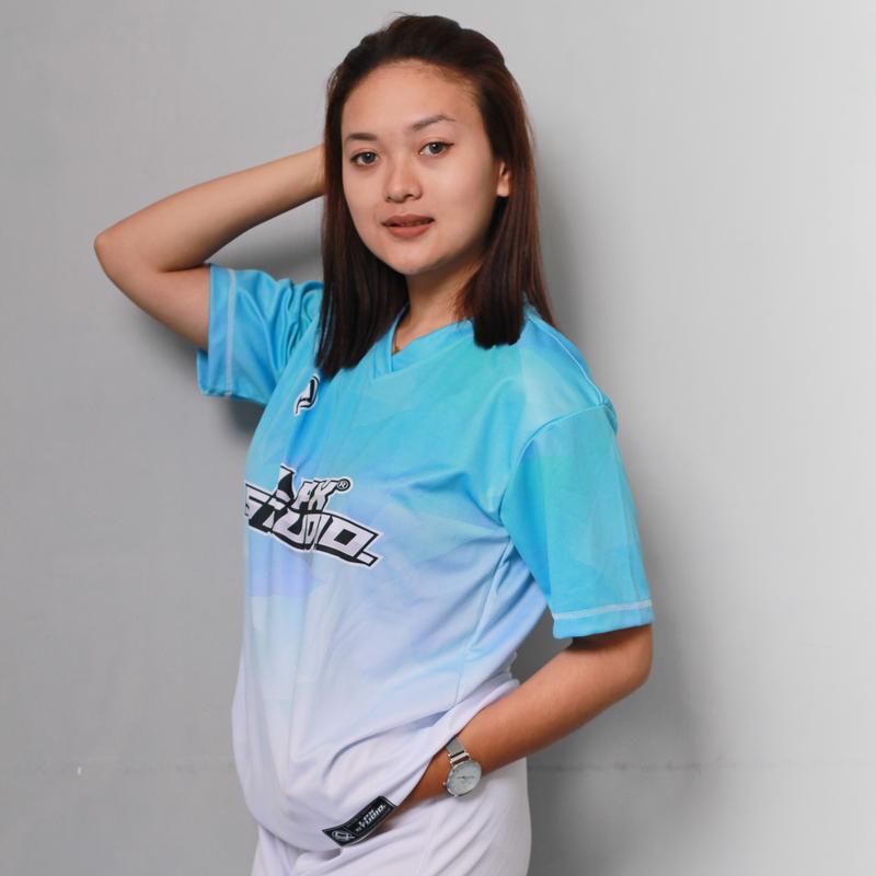 Jersey Baju Futsal Custom Blue Sky