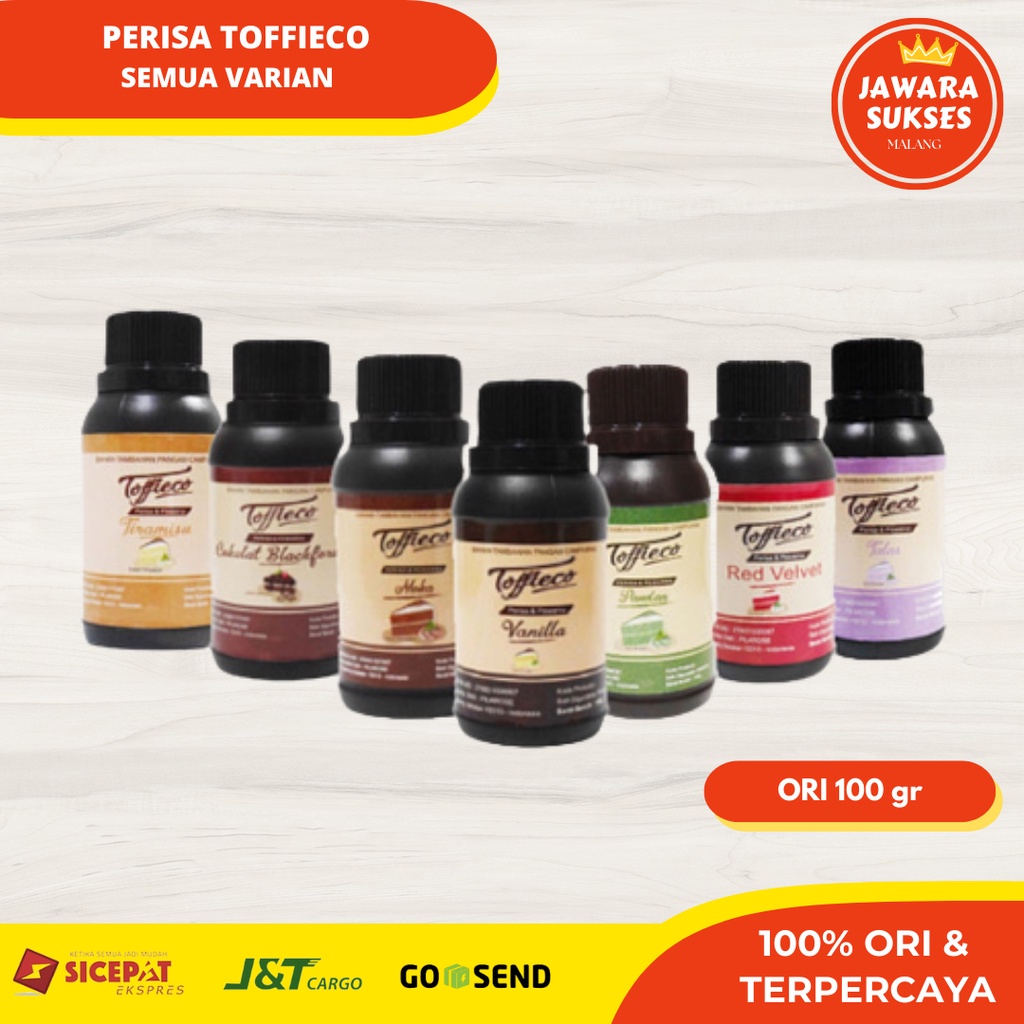 Jual Perisa Toffieco 100gr Toffieko Pasta Semua Varian Tofico Tofieco Coklat Vanilla 1241