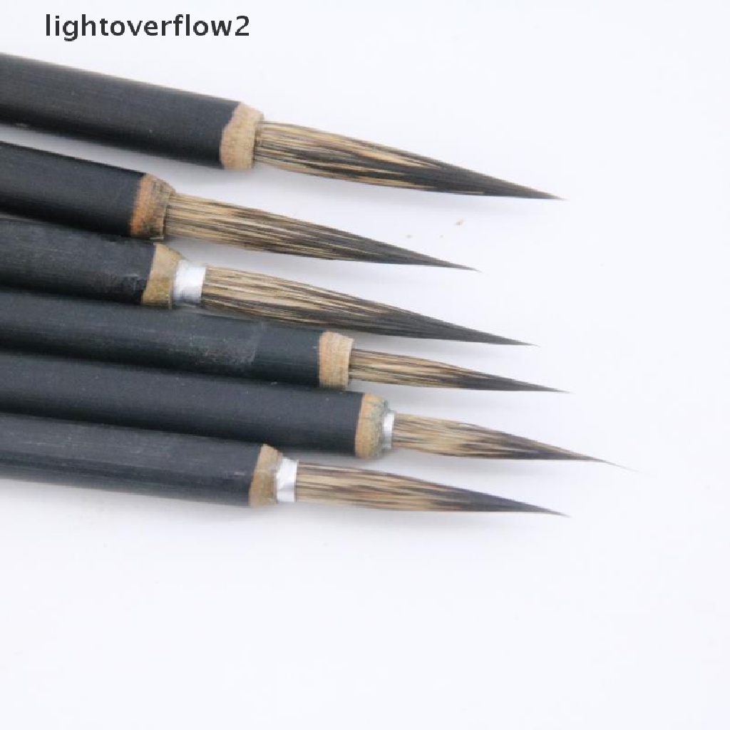 (lightoverflow2) Kuas Lukis Kaligrafi Cina Bahan Tembaga