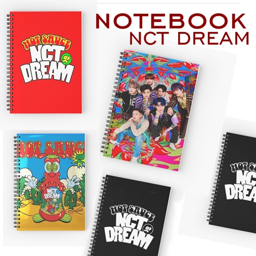 

Notebook NCT DREAM HOT SAUCE Spiral Notebook Kpop