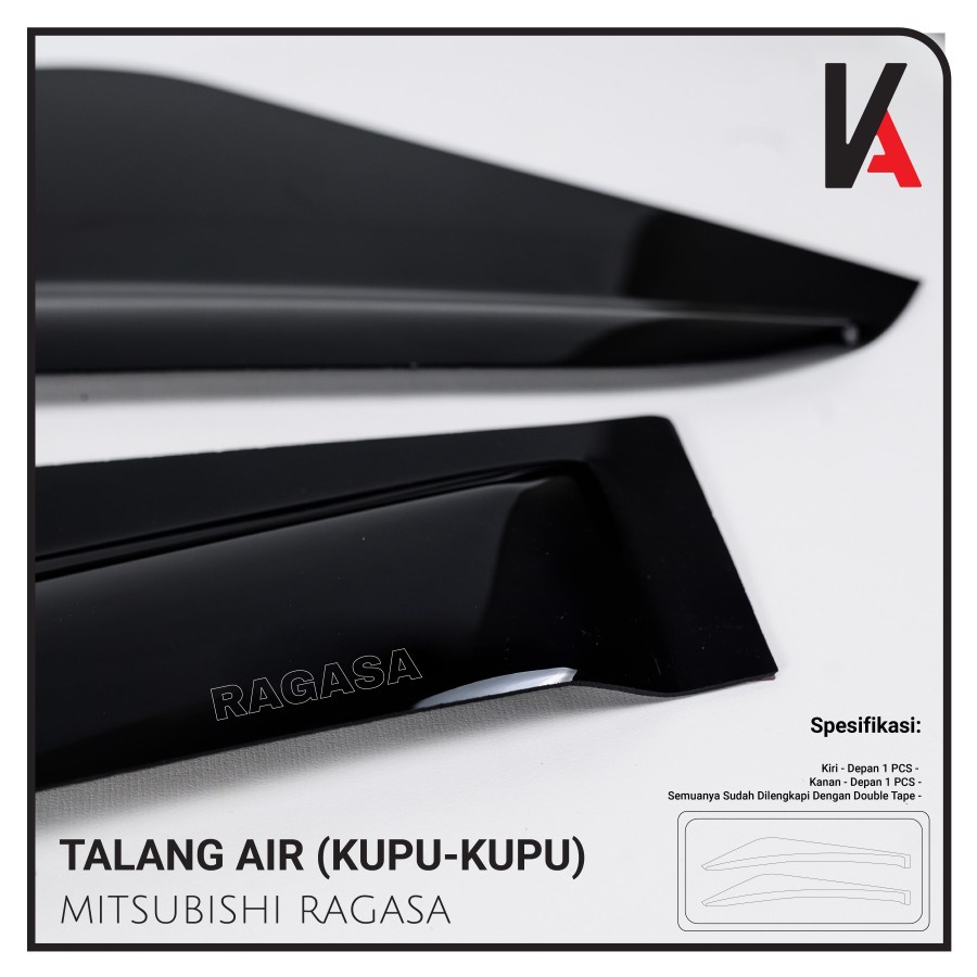 TALANG AIR MOBIL MITSUBHISI RAGASA MODEL KUPU-KUPU 2 PINTU