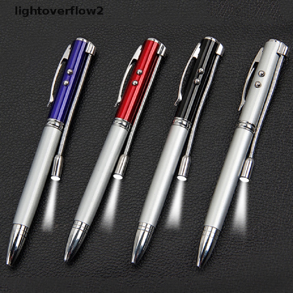 (lightoverflow2) 1pc Pulpen Tinta Invisible Bahan Plastik Untuk Kantor