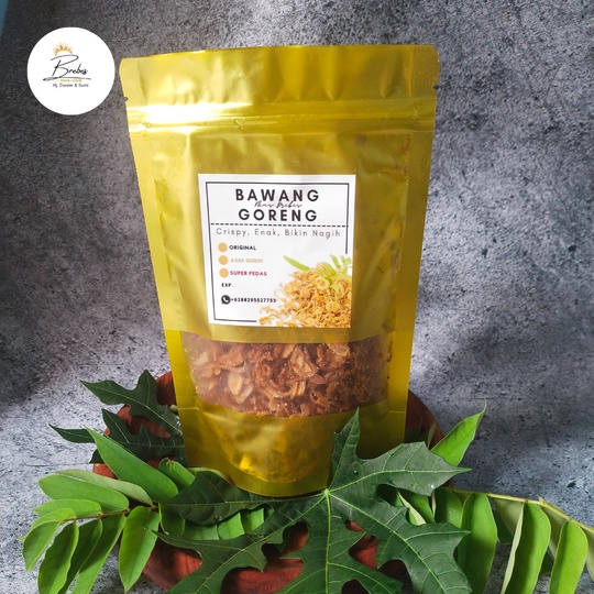 

Bawang Goreng 250 Gram /Bawang Merah Goreng/Brambang Goreng Brebes By Oleh Oleh Brebes