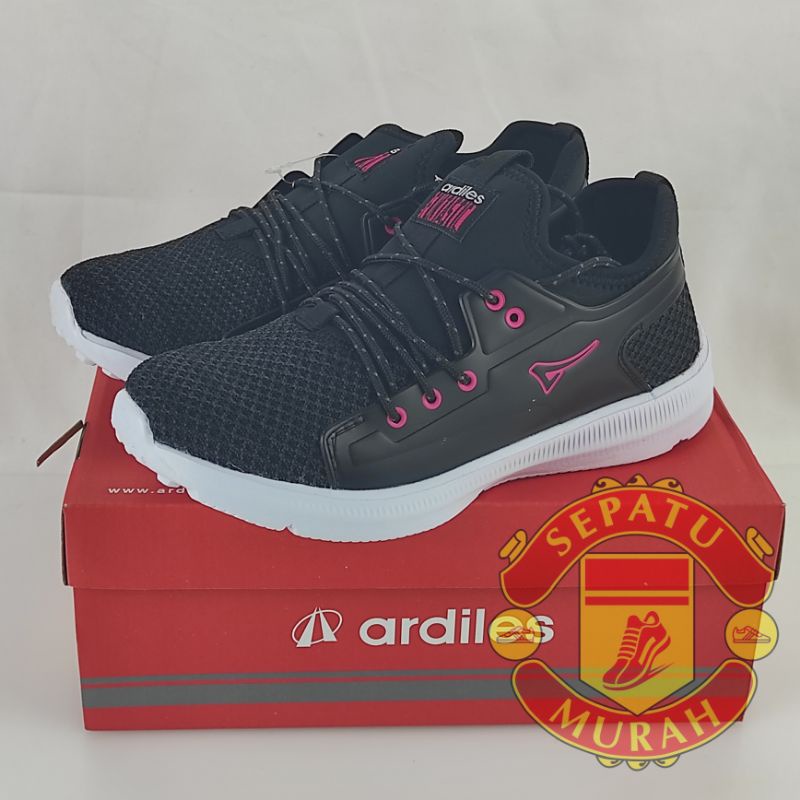 Sepatu Ardiles Anak Lelaki RAZET  HITAM/FUSIA K (31-34)