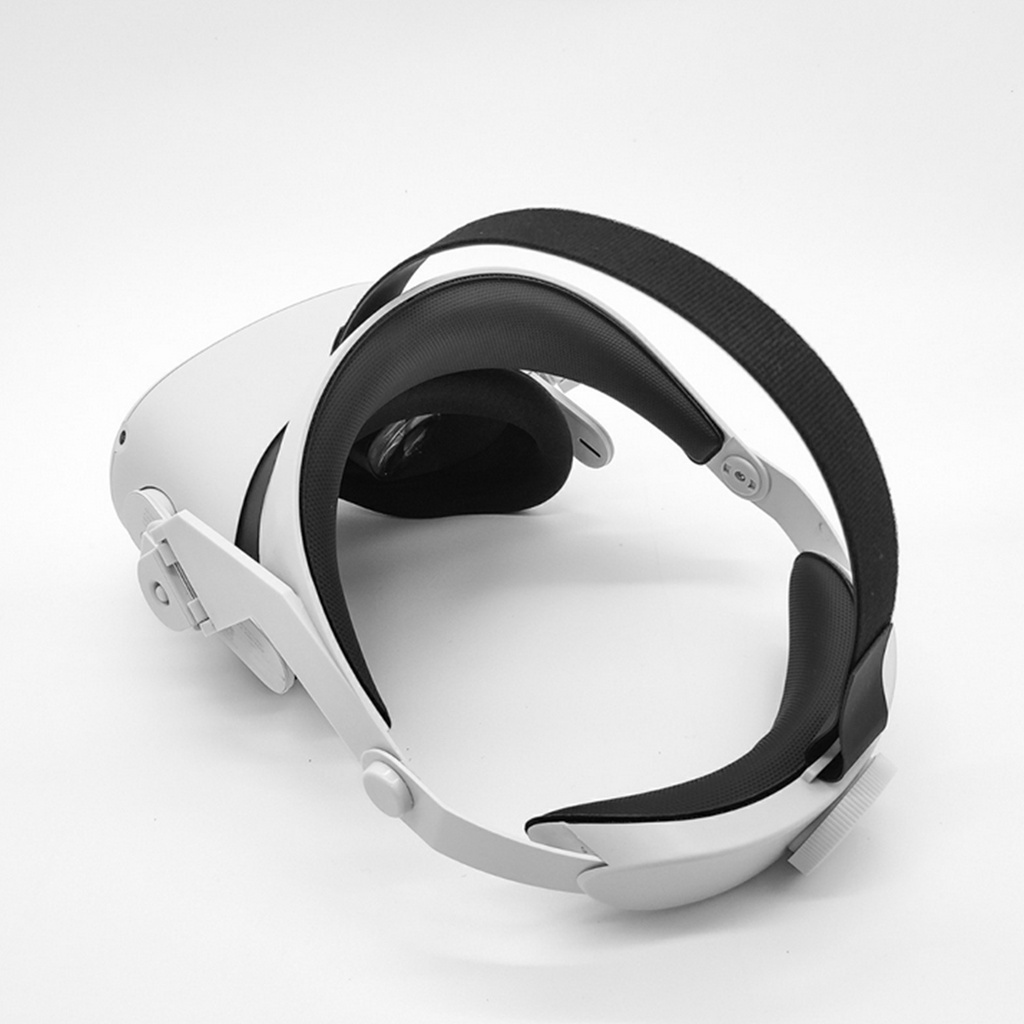 VR HeadBand Head Strap Adjustable Soft Leather For Quest 2 / Meta Quest 2 Aksesoris DC02