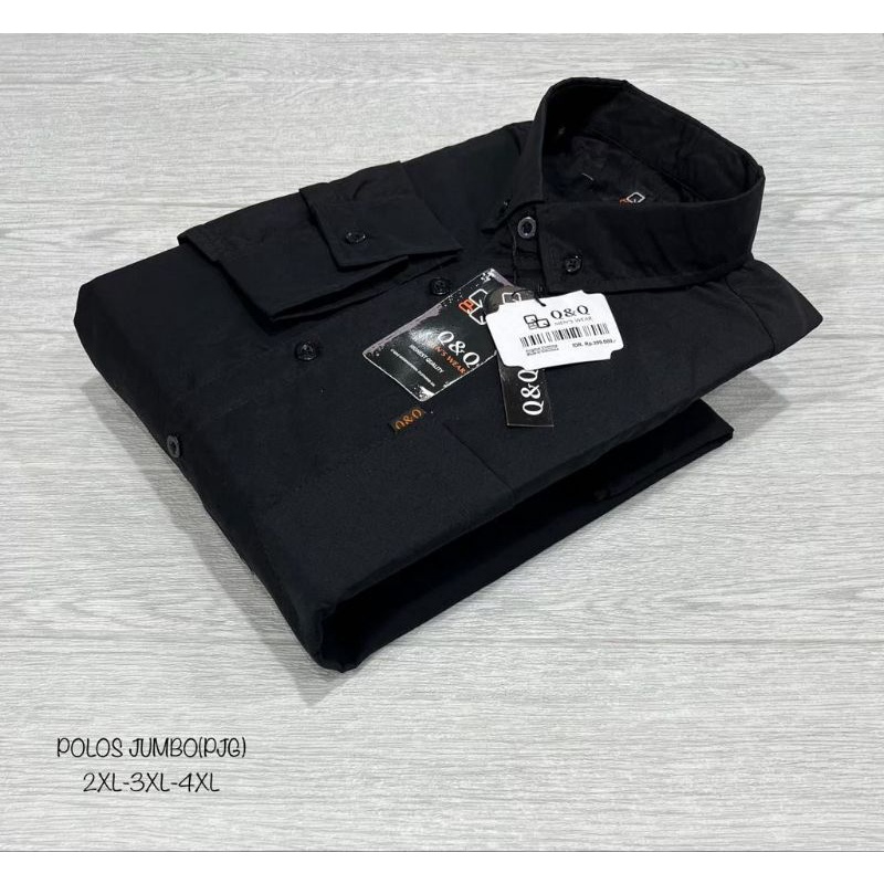 KEMEJA POLOS JUMBO SIZE