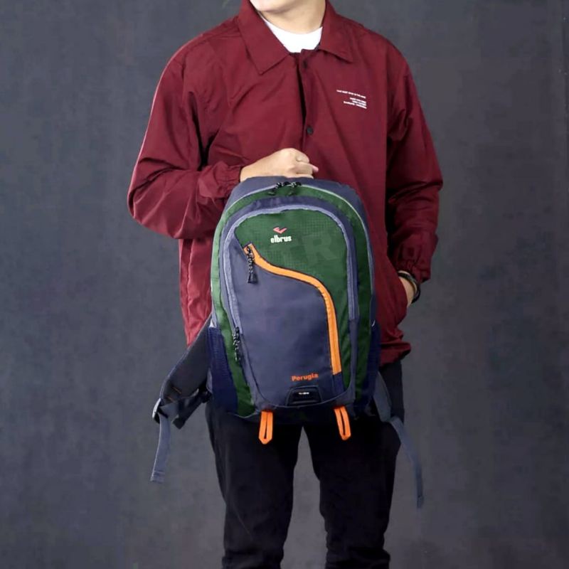 TAS RANSEL ELBRUS ORIGINAL 25-30LTR//TAS SEKOLAH,KULIAH,KERJA, MURAH MERIAH BERKUALITAS PRIA WANITA, BONUS RAINCOVER