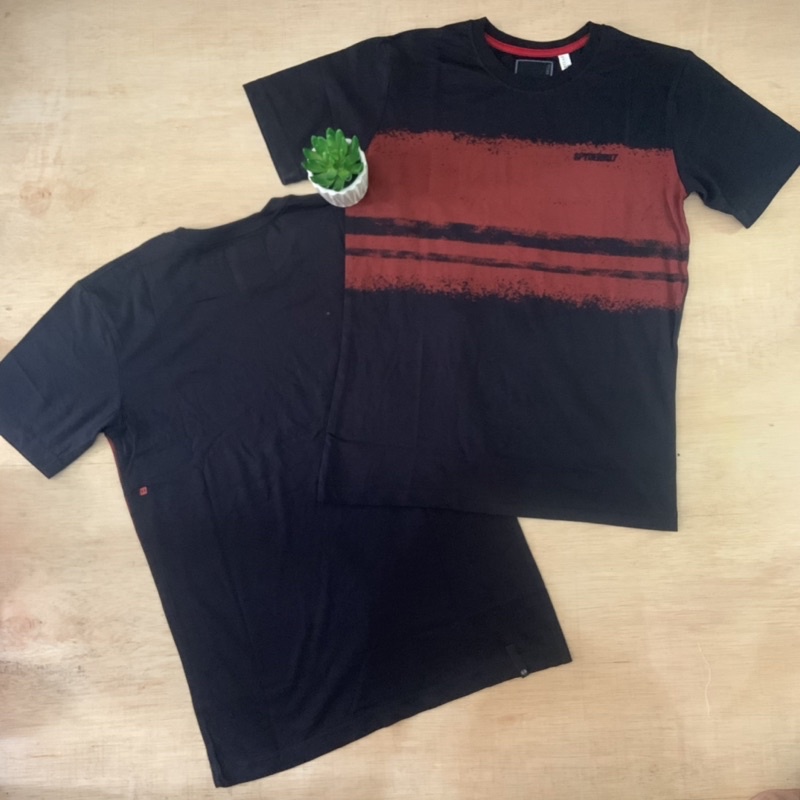 SPYDERBILT baju stripe garis NEW ORIGINAL 100%