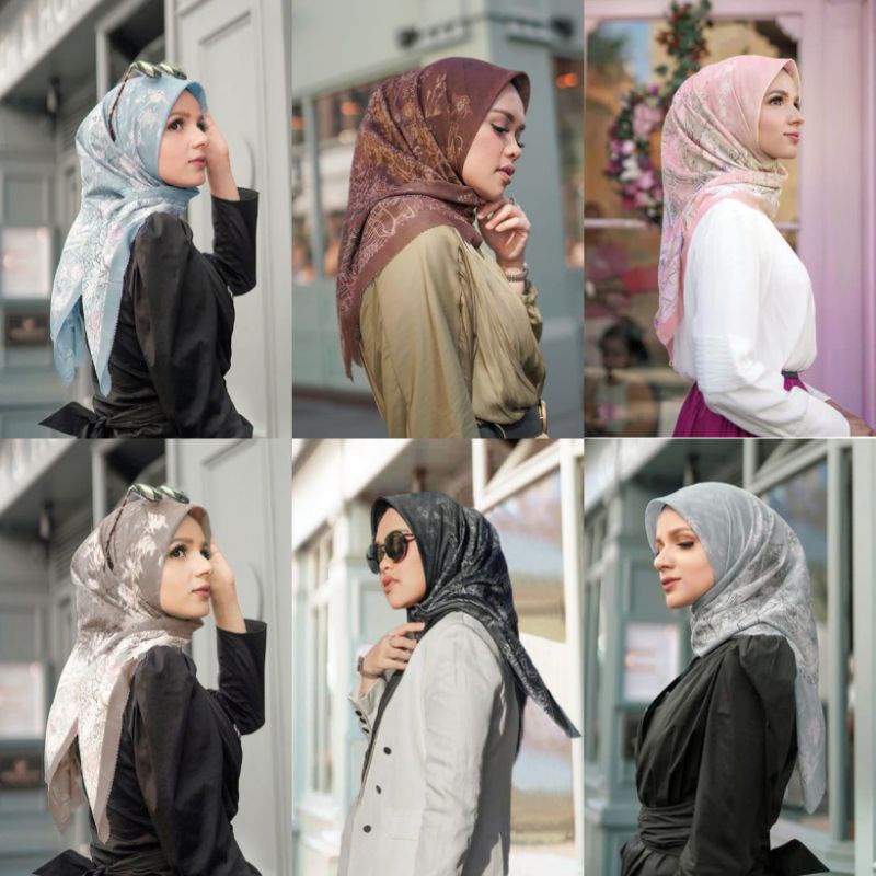 HIJAB MUSLIMAH / BRITNAA / JILBAB JUMBO / ZOYA HIJAB SEGI EMPAT / JILBAB MOTIF PREMIUM / KERUDUNG SE