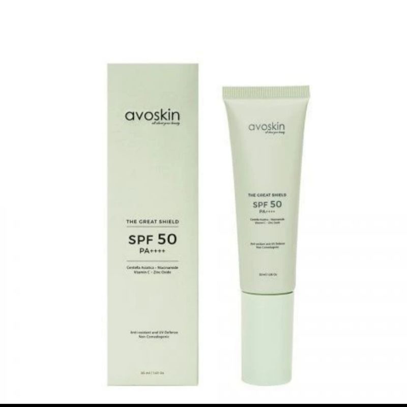 AVOSKIN SUNSCREEN THE GREAT SHEILD 30ml FUL SPF 50+++