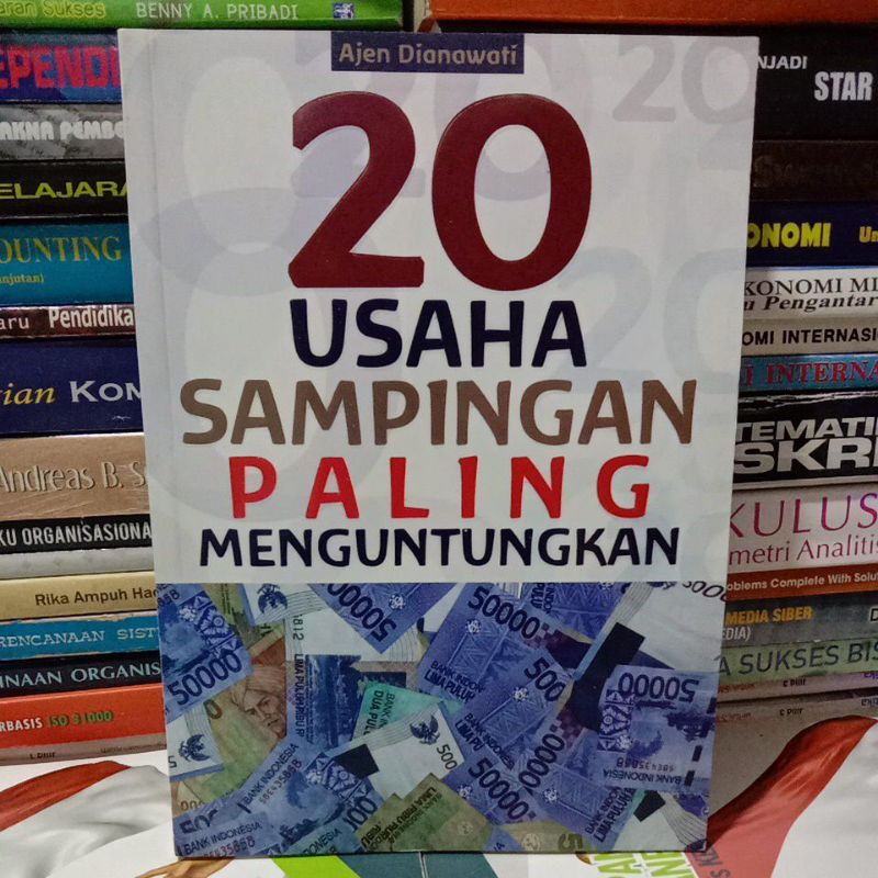 Buku Original 20 USAHA SAMPINGAN PALING MENGUNTUNGKAN Visi Media