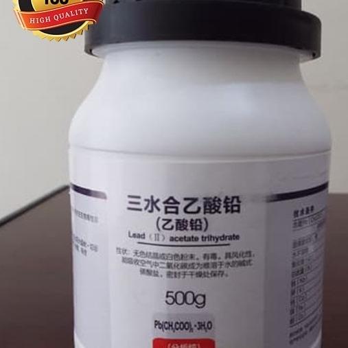 Jual Lead (II) Acetate Trihydrate, Timbal (II) asetat, Pb (CH3COO)2