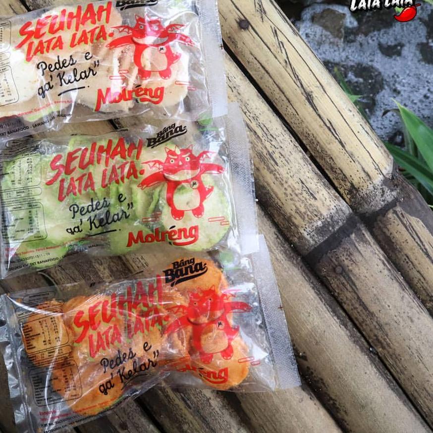 

6.6 Flash Sale MOLRENG SEUHAH LATA LATA Keripik (1 PACK 11 PCS)
