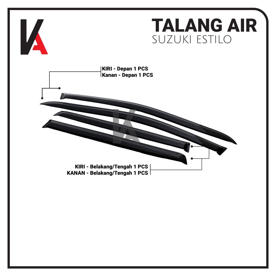 TALANG AIR MOBIL KARIMUN ESTILO MODEL SLIM 4 PINTU