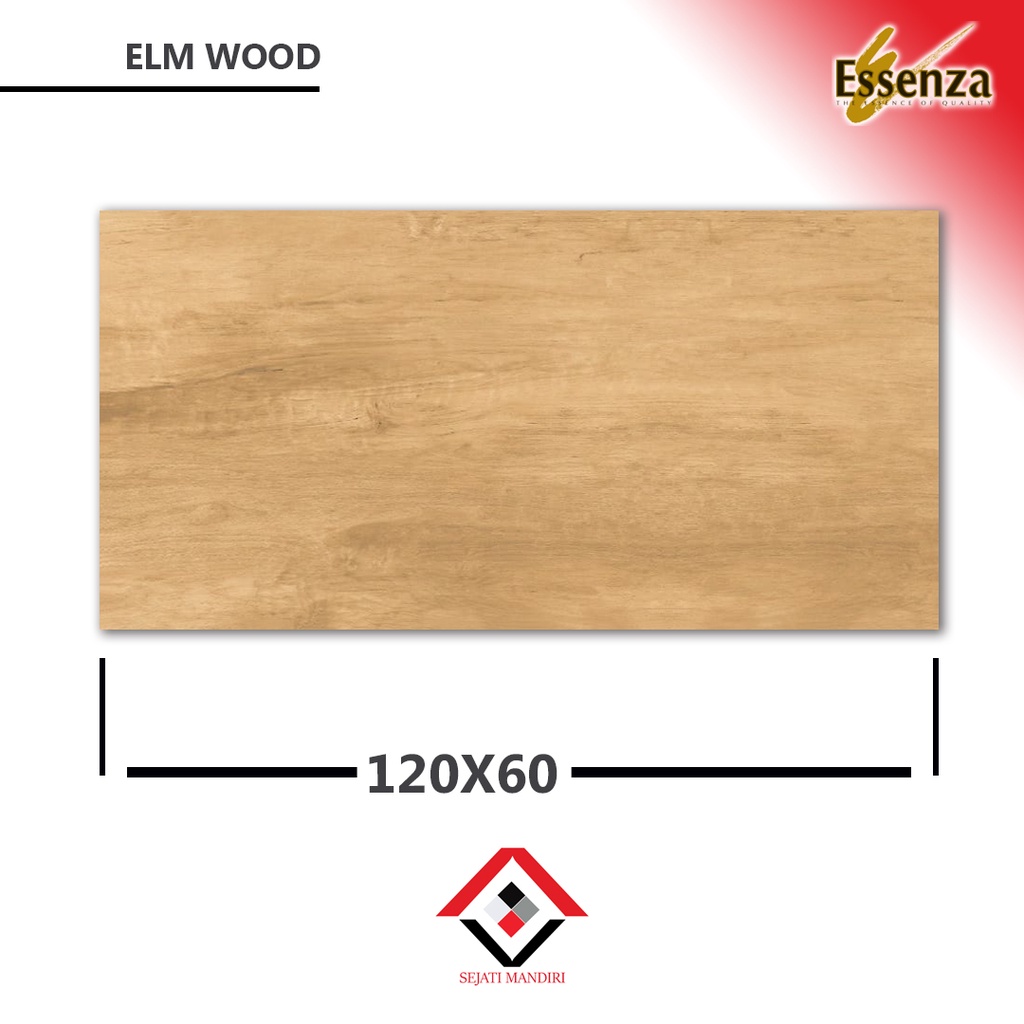 granit 120x60 - motif kayu - essenza elm wood