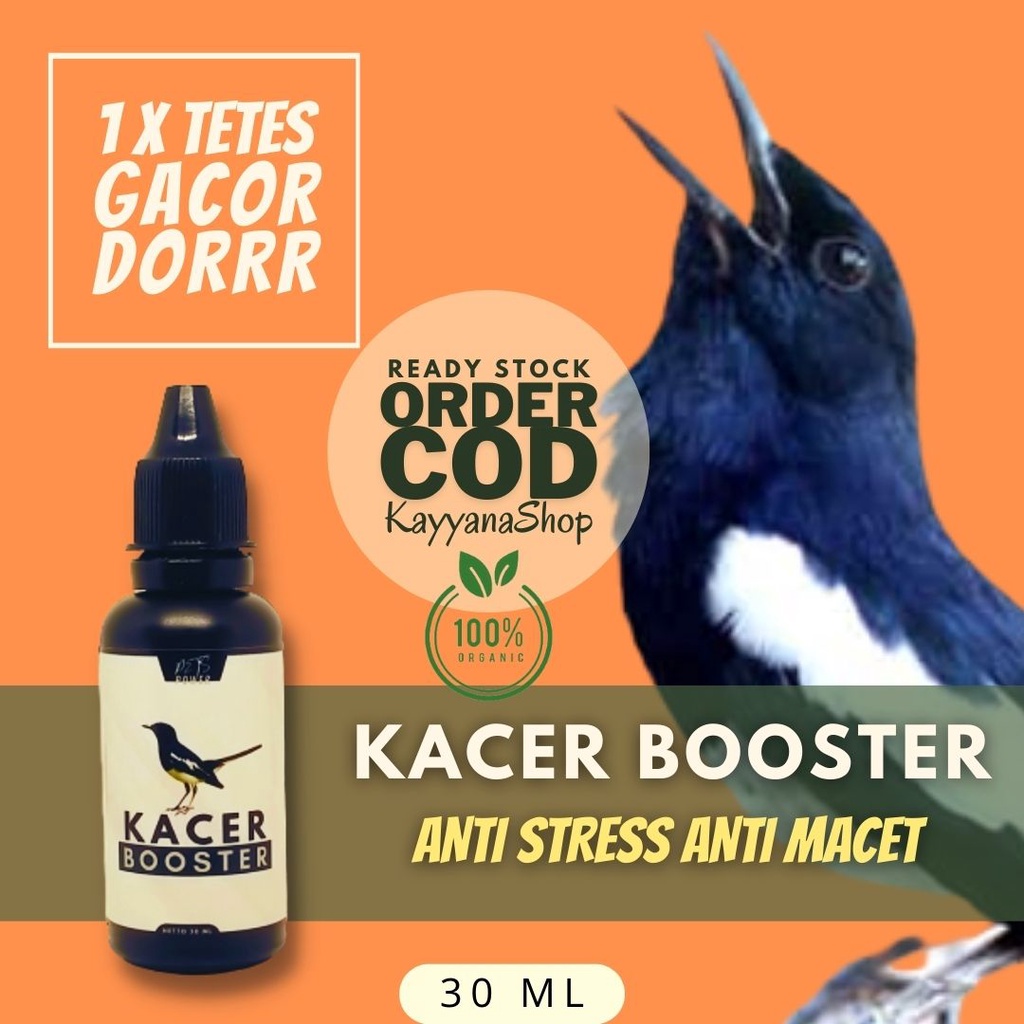 Kacer Booster Vitamin Kacer Agar Gacor / Vitamin Burung Kacer / Vitamin Burung Kacer Biar Gacor / Vi