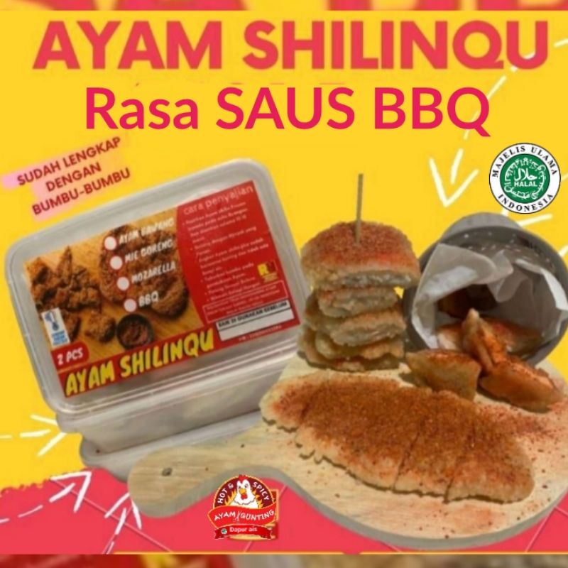 

Ayam shillin hommade saus BBQ frozeen food