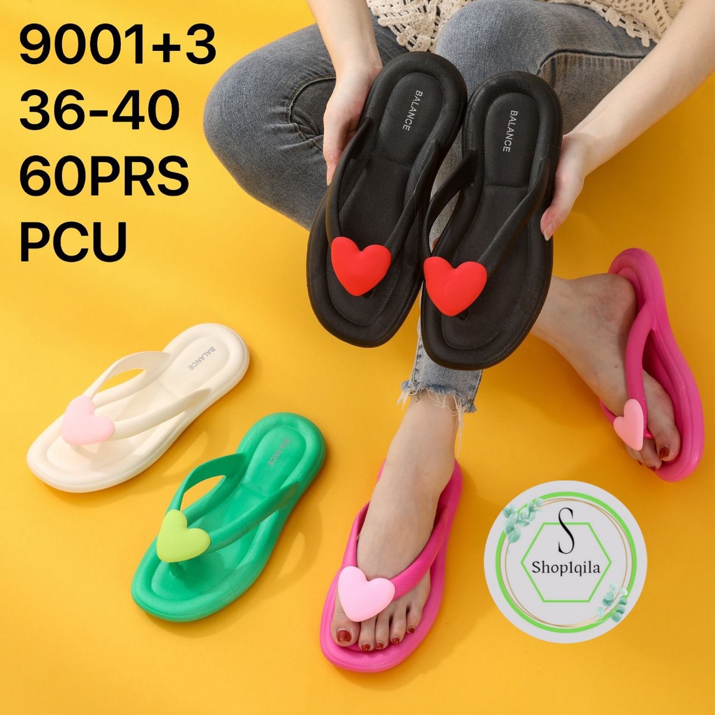 sandal slipper rubber import balance premium 8001 (37-40)/ 9001+3 (36-40) sandal japit terbaru