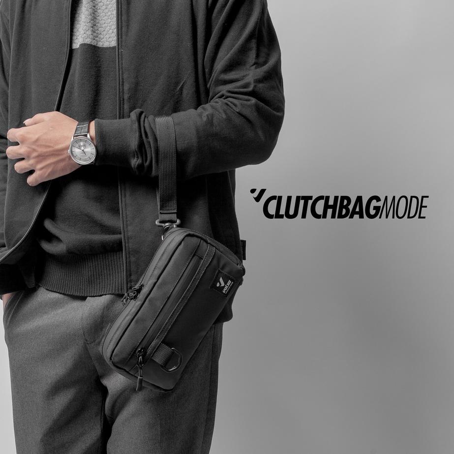 Bagus Dipakai.. VALXA ID cluthbag astro original - hand bag pria - sling bag pria - tas hp pria - ta