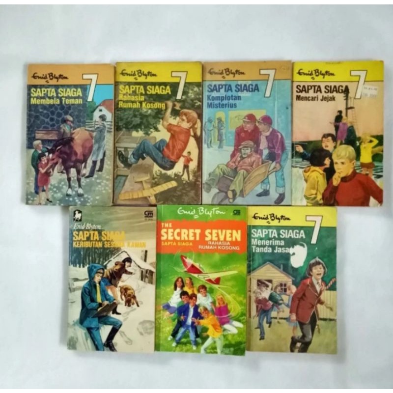 Jual Murah Buku Bacaan Novel Detektif Remaja Trio Detektif, Sapta Siaga