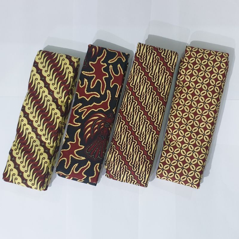 Kain Batik BANYUMASAN Potong Panjang / Kain NA Batik Motif Pakem Lawasan / Kain motif Kawung Beton / Kain Jae Lumbu / Truntum / Sidomukti