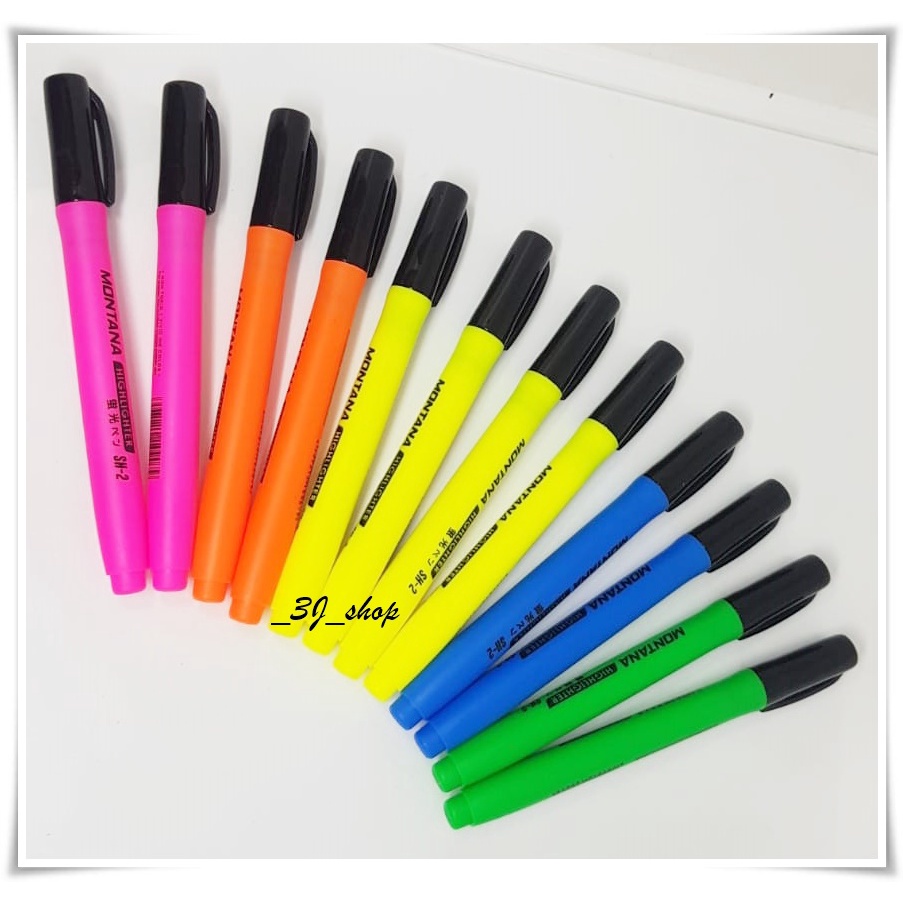 

0310-Stabilo SH2 / Highlighter SH2 / 1 Set Stabilo Warna Warni / Stabilo 12 Pcs Warna Warni / High Lighter SH2 Murah Top Quality