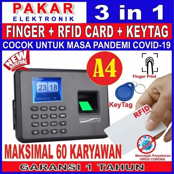 

Exclusive Mesin Absensi Sidik Jari A4 Termurah