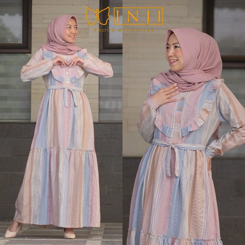 YURI DRESS ||GAMIS KEKINIAN ALL SIZE ||INJI ORIGINAL