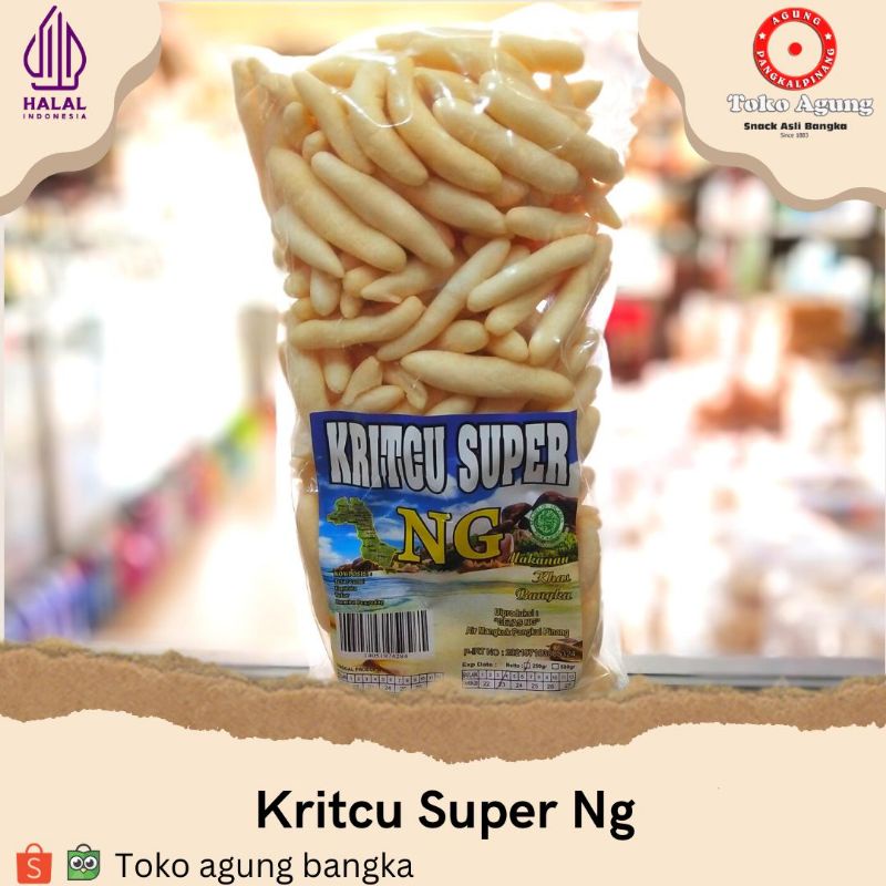 Kritcu Bangka cap NG 250g