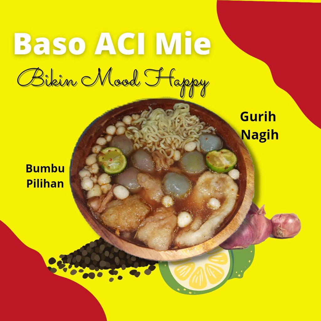 Jual Baso Aci Mie Boci Instan Baso Aci Murah Shopee Indonesia