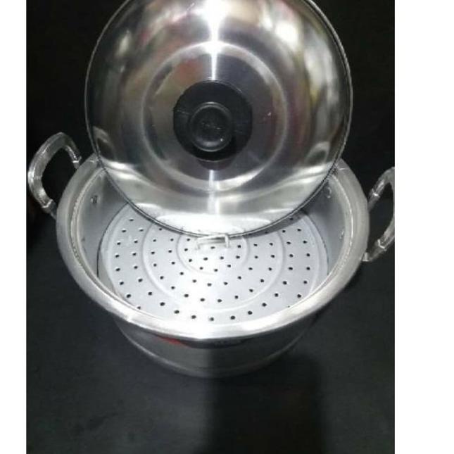 Harga Khusus--Langseng Jawa / Langseng Kecil / Aluminium / Dandang / Panci Kukus / kukusani