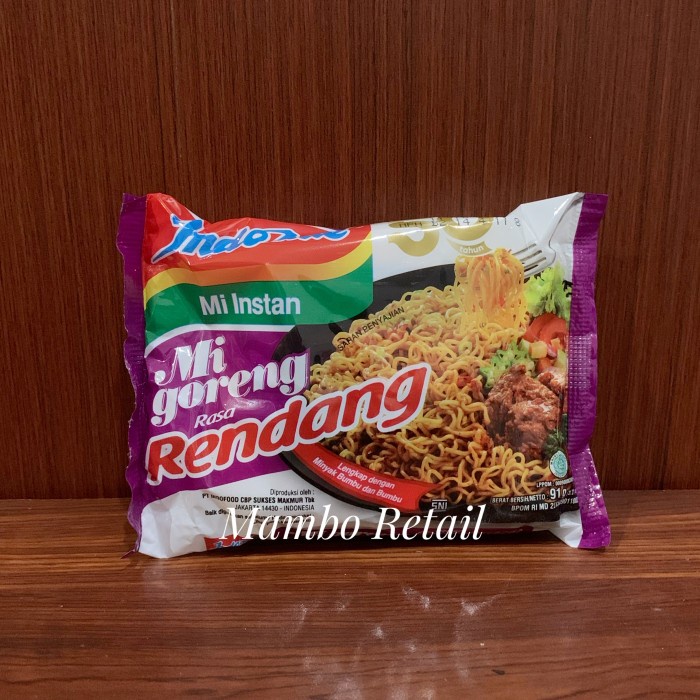 

TERBARU Indomie Goreng Rasa Rendang - Satuan | 1 dus isi 40 pcs