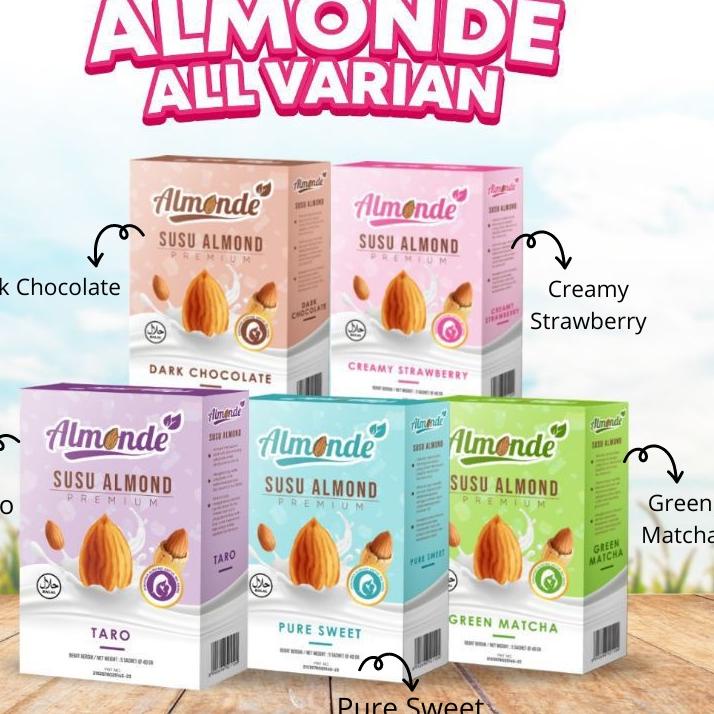 New Stock ALMONDE SUSU ALMOND IBU HAMIL / PROGRAM IBU HAMIL