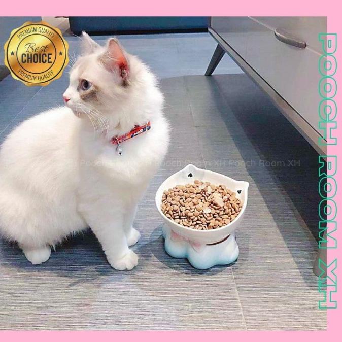 Baru Tempat Makan Kucing Anjing Tinggi Premium