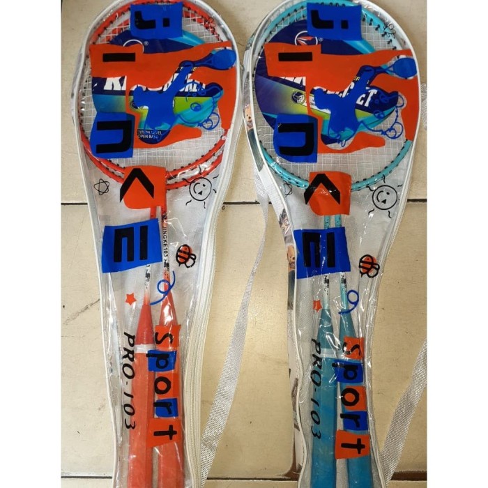 Raket Raket Badminton Anak Pendek Isi 2