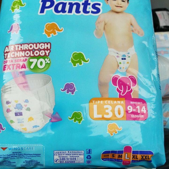 Paling Laris BABY HAPPY PANTS L30 /BABY HAPPY BODY FIT PANTS / POPOK BAYI CELANA/BABY HAPPY/POPOK BA