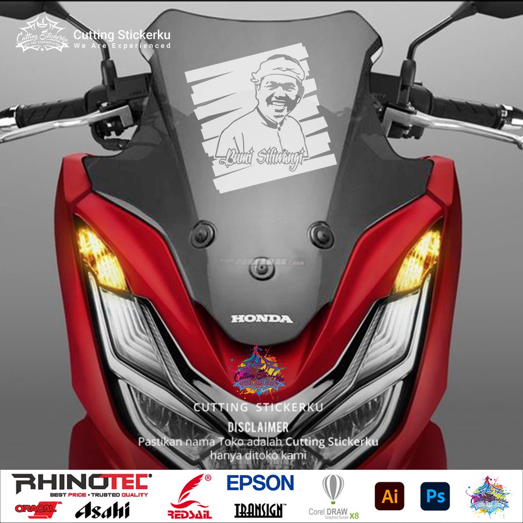 Cutting Stiker Dedi Mulyadi Bumi Siliwangi Variasi Motor Mobil Sticker Timbul Bupati Purwakarta Keren Nyala Dasbor Spakbor Visor Body Kaca Helm Laptop Hologram Reflective Tahan Air Bodi Samping Scoopy Vario Beat NMAX PCX Vespa Aesthetic Seri A Windshield