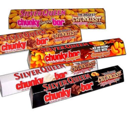 

{Original} SILVERQUEEN CHUNKY BAR 95 GR - COKELAT SILVER QUEEN CHUNKY BAR 100 GRAM ( 1 PC )