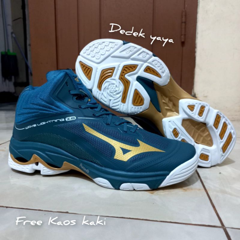 sepatu Volly Mizuno wave lightning z6 mid import
