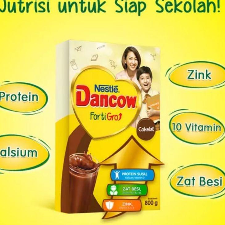

✨TERBARU✨ Dancow FortiGro Coklat 800 g gas !!
