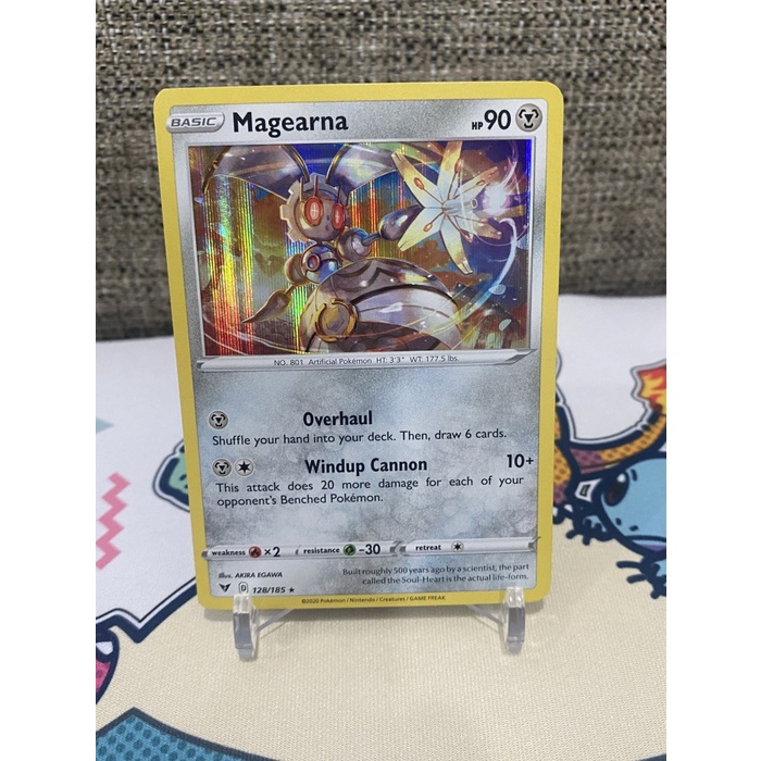 Pokemon TCG English Magearna - 128/185 - Holo Rare Vivid Voltage