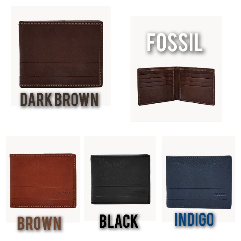 Dompet Fos sil Lufkin Bifold