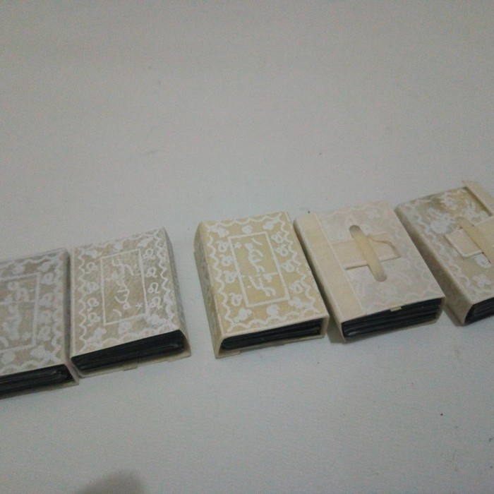 

Trendi Paket Hemat 5Pcs Stambul Tinta Mas Wadah Kulit Trendi