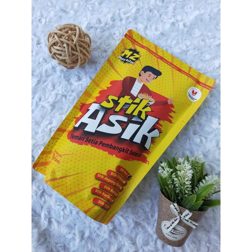 [TERMURAH] STICK &amp; PANGSIT MELEJIT RASA TERI, ORIGINAL, BALADO 100gr - TEMAN SETIA PEMBANGKIT SELERA