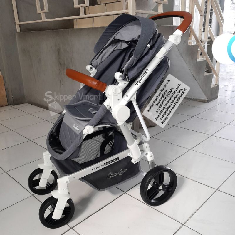 LIKE NEW Stroller Stroler Cocolatte Equinox + Plus  Preloved Second