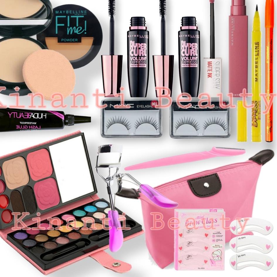 Dapatkan Diskon Hingga Paket Make Up Maybelline Murah Lengkap 14 in 1 - Paket Kosmetik Maybelline He