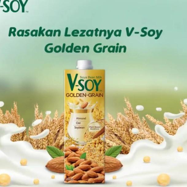 

See More--Vsoy Goldengrain 1Liter - VSOY Soya Susu Kedelai Golden Grain 1Liter