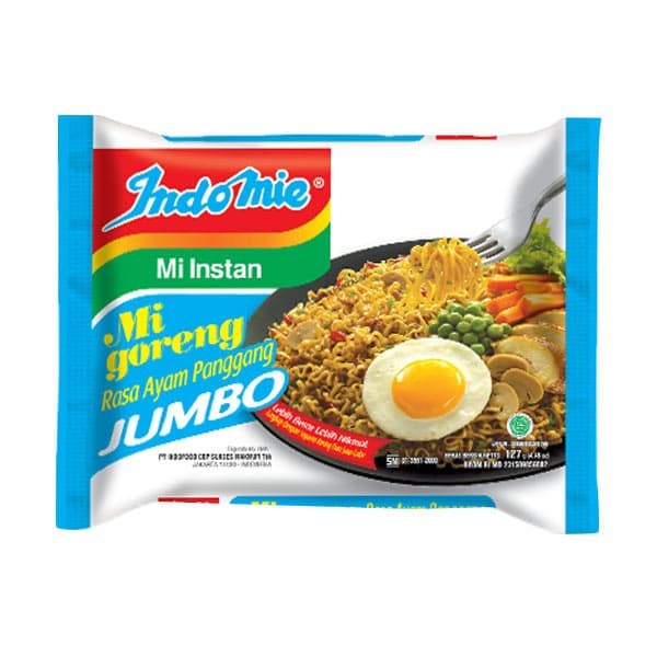

NEW INDOMIE JUMBO MIE GORENG AYAM PANGGANG