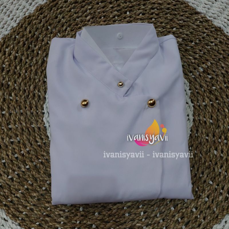 Beskap Solo - Warna Putih